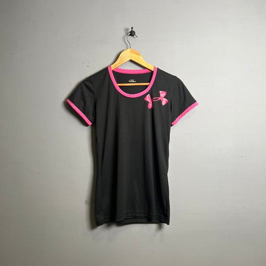 UnderArmour pink logo Sports T-shirt - THE GREY AREA