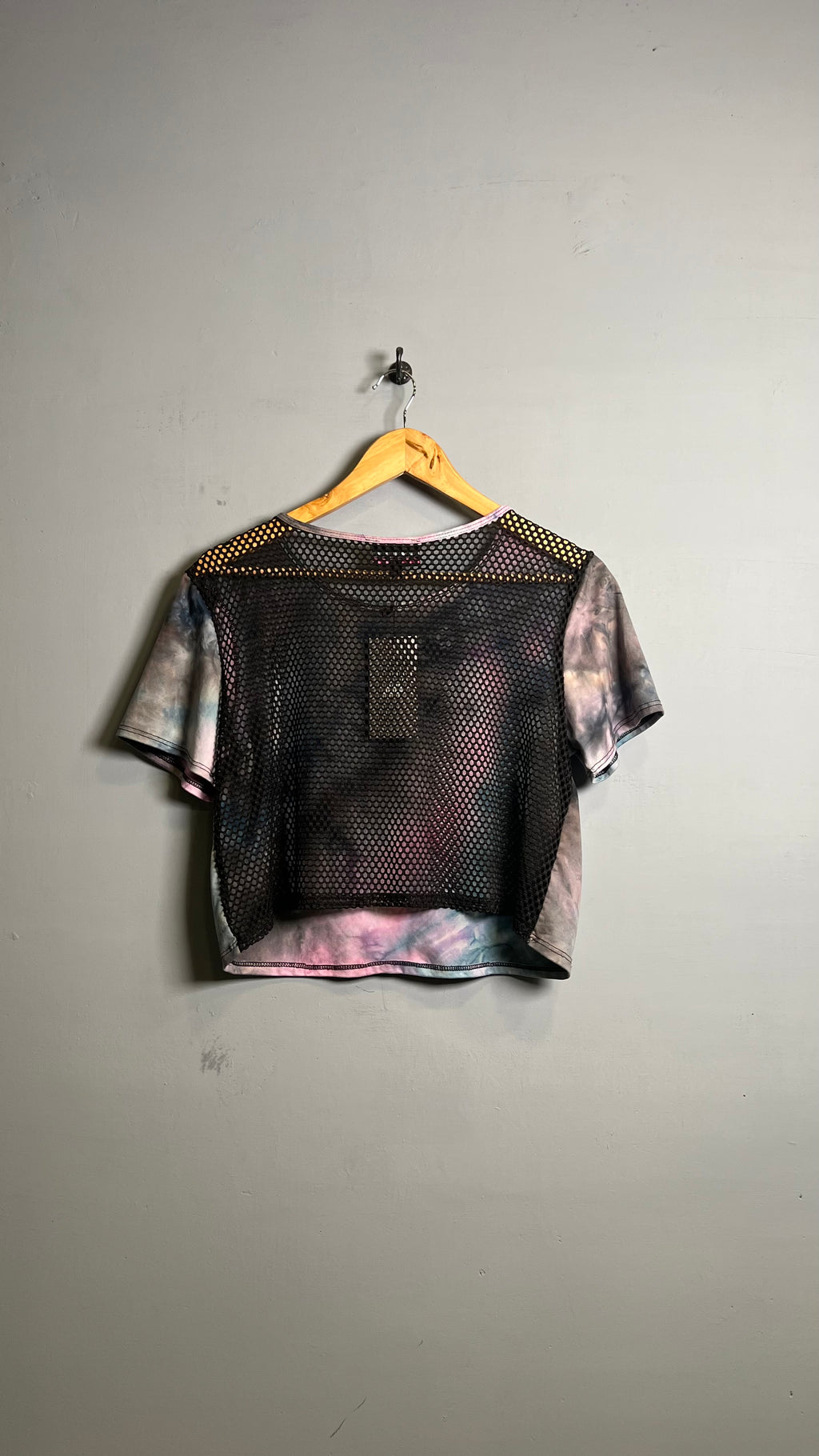 Tie dye crop top (Discreet) - THE GREY AREA