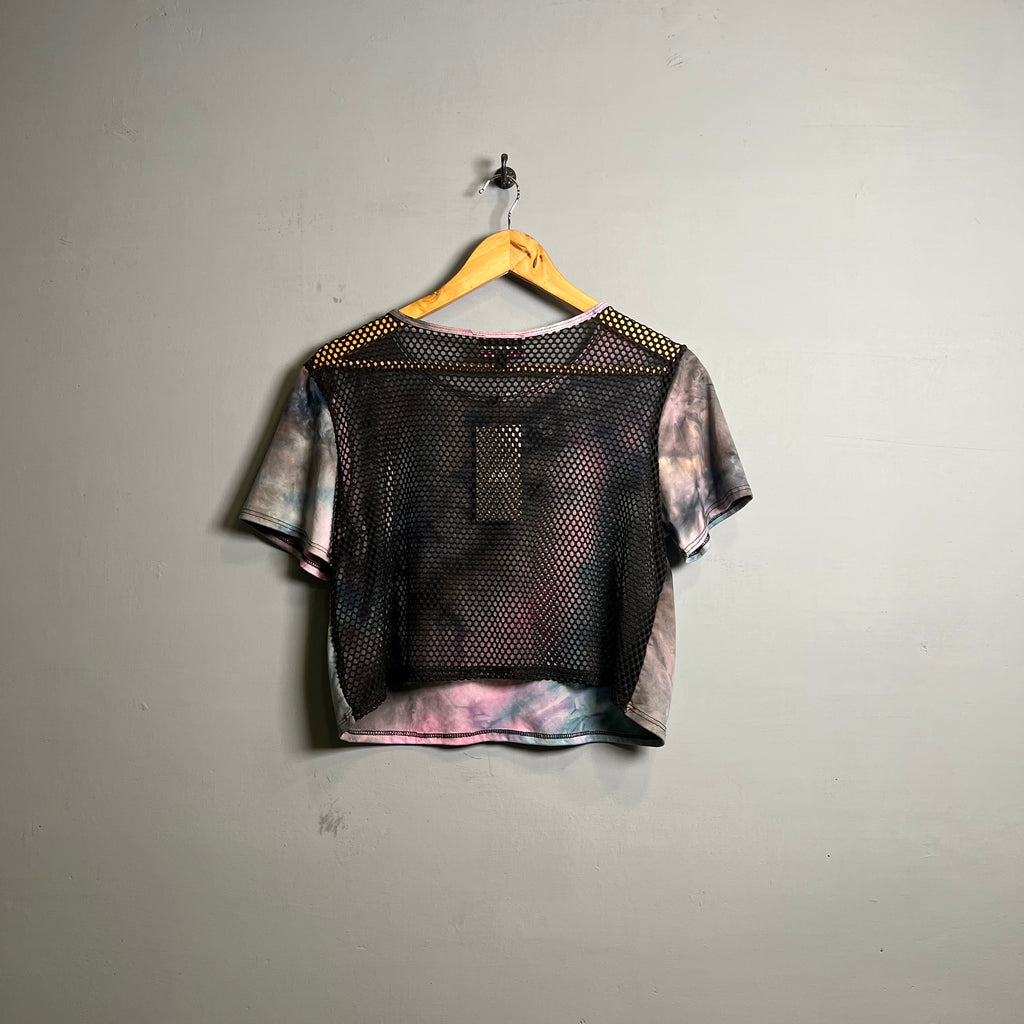 Tie dye crop top (Discreet) - THE GREY AREA