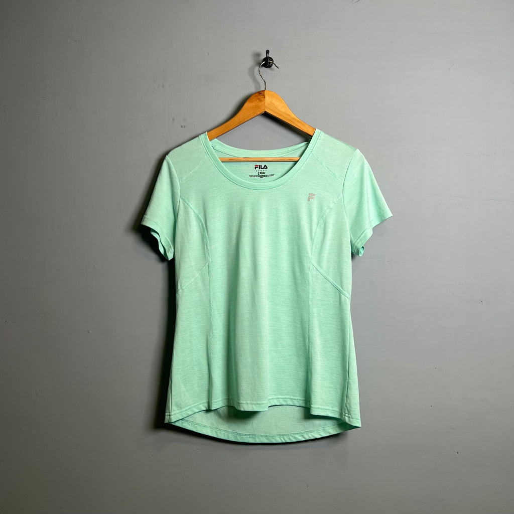 Sea blue sports T-shirt (Fila) - THE GREY AREA