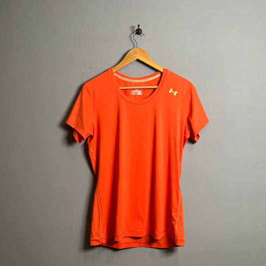 Orange UnderArmour Sports T-shirt - THE GREY AREA