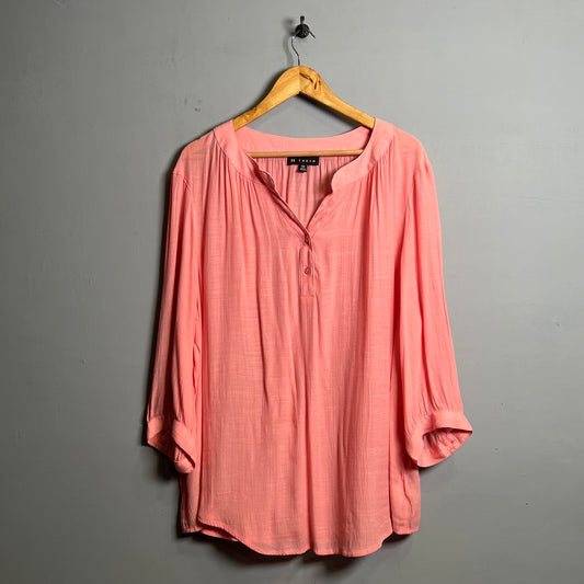 Pink Oversized long shirt - THE GREY AREA