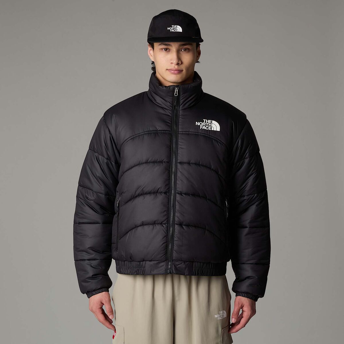 The North Face Black 2000 Synthetic Puffer Jacket (Unisex) - THE GREY AREA