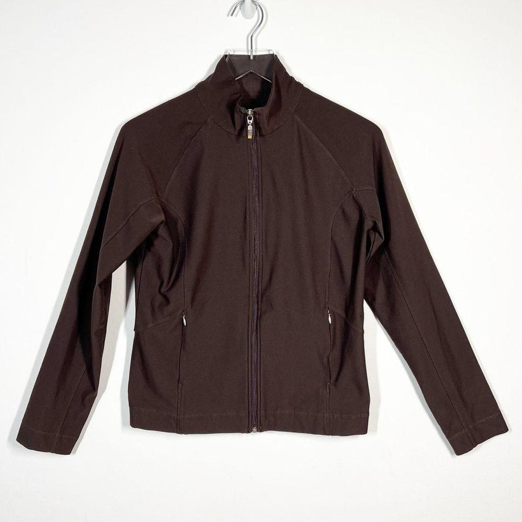 Columbia Valencia Peak Chocolate Brown Soft Shell Active Wear Jacket