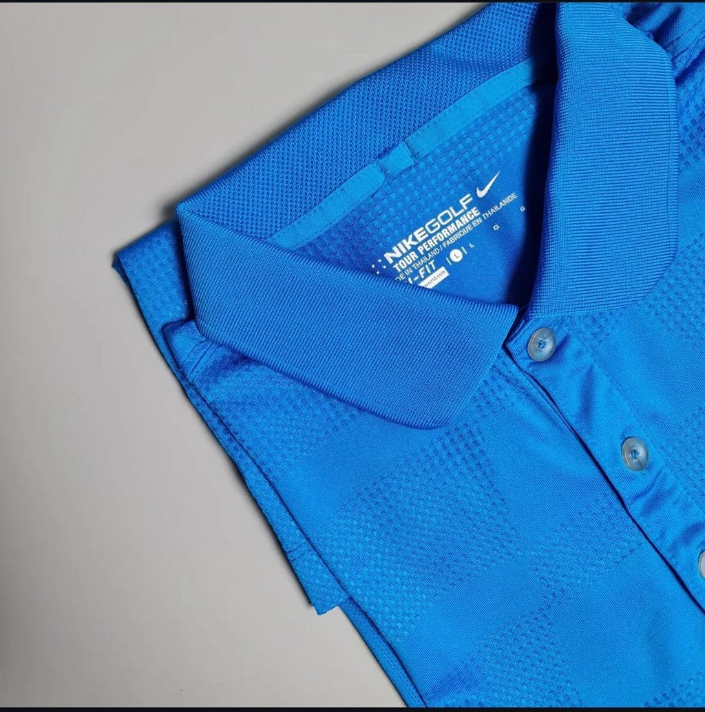 Blue Polo shirt (Nike) - THE GREY AREA