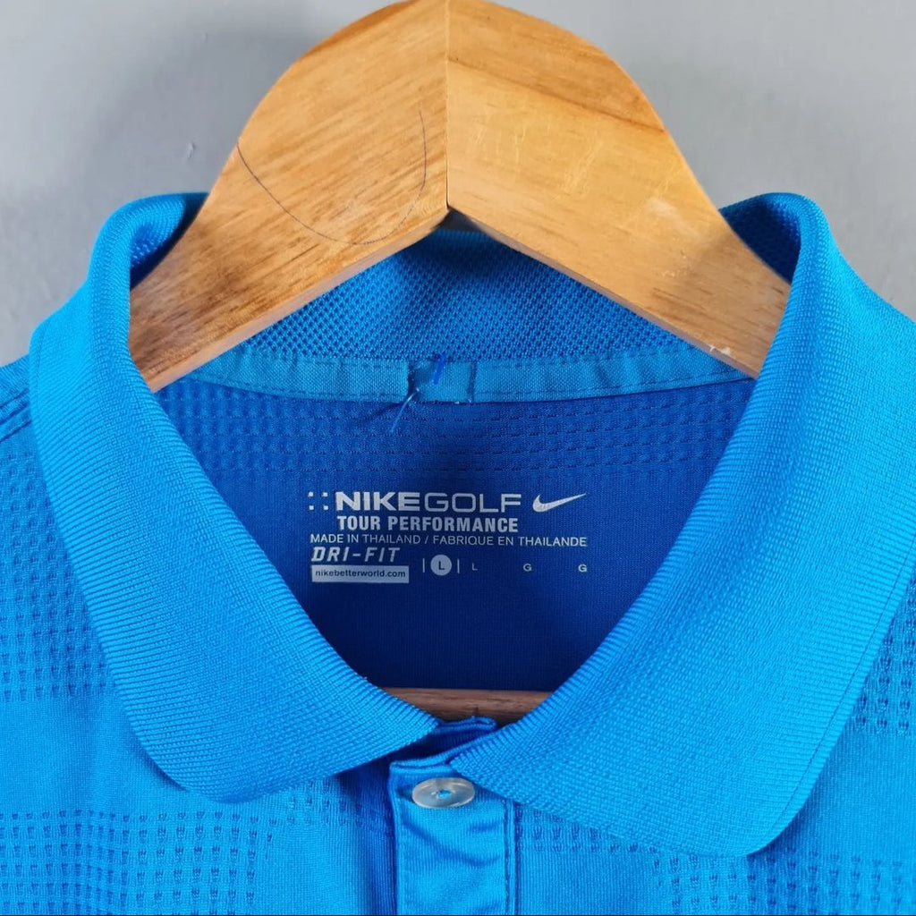 Blue Polo shirt (Nike) - THE GREY AREA