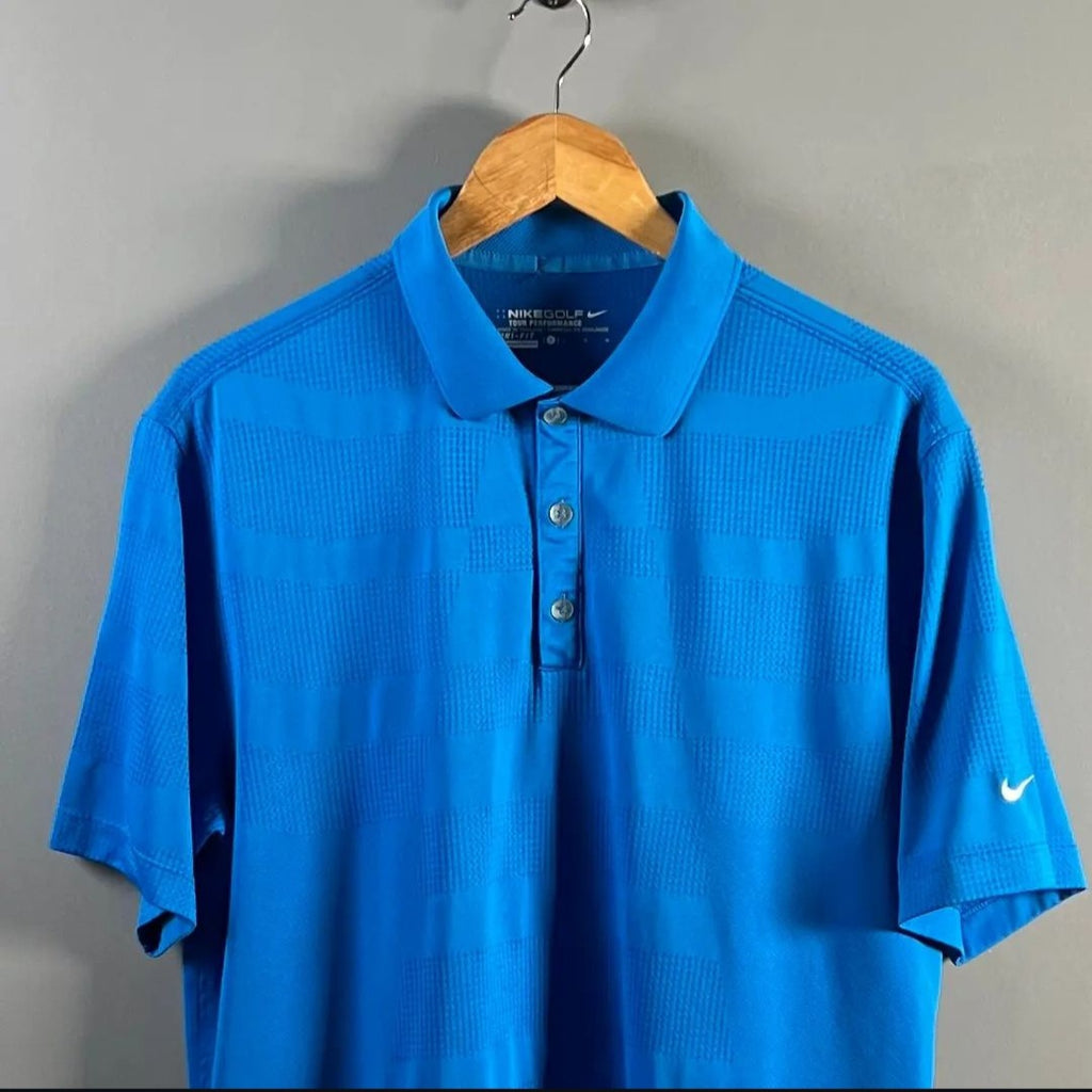 Blue Polo shirt (Nike) - THE GREY AREA