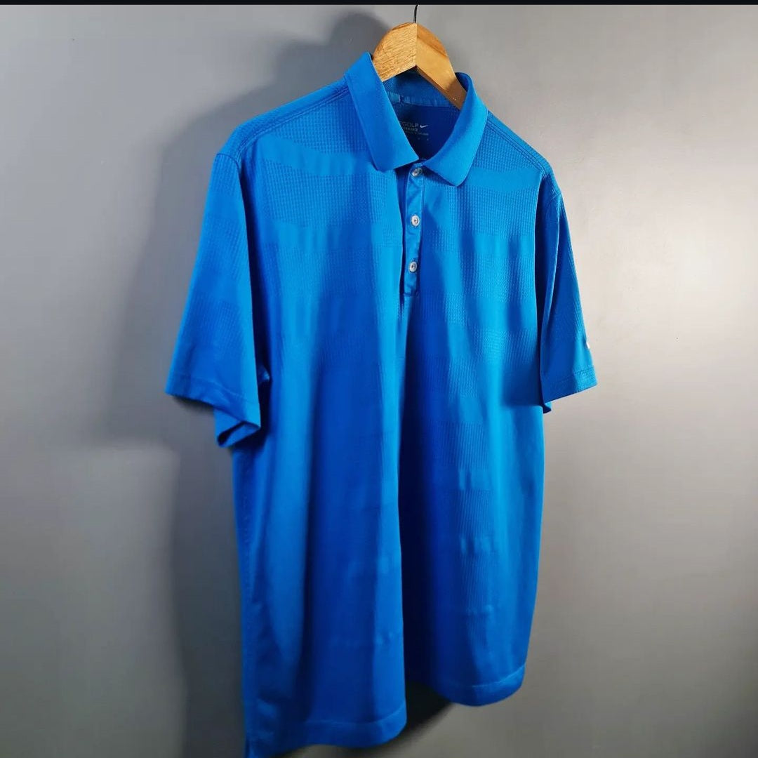 Blue Polo shirt (Nike) - THE GREY AREA