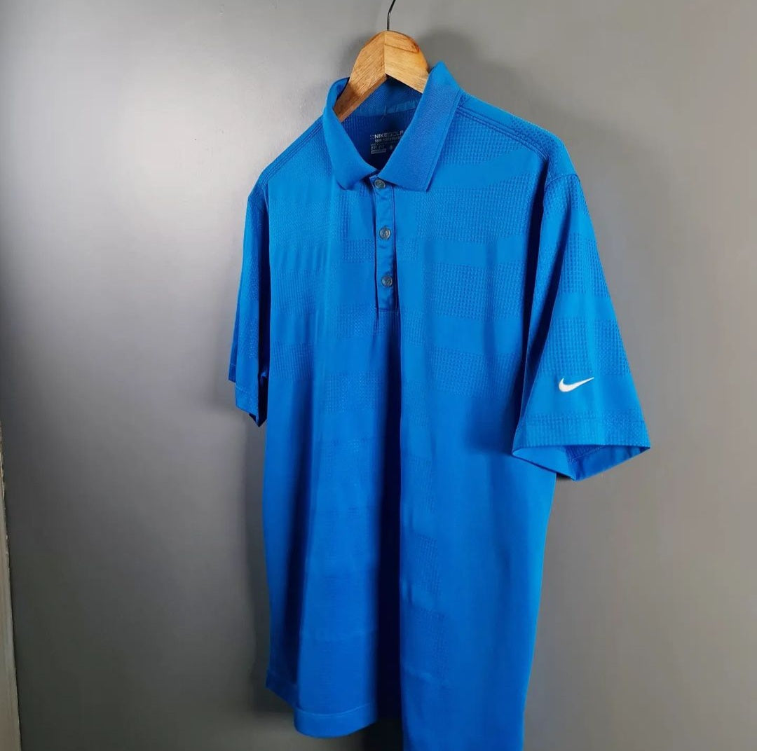 Blue Polo shirt (Nike) - THE GREY AREA