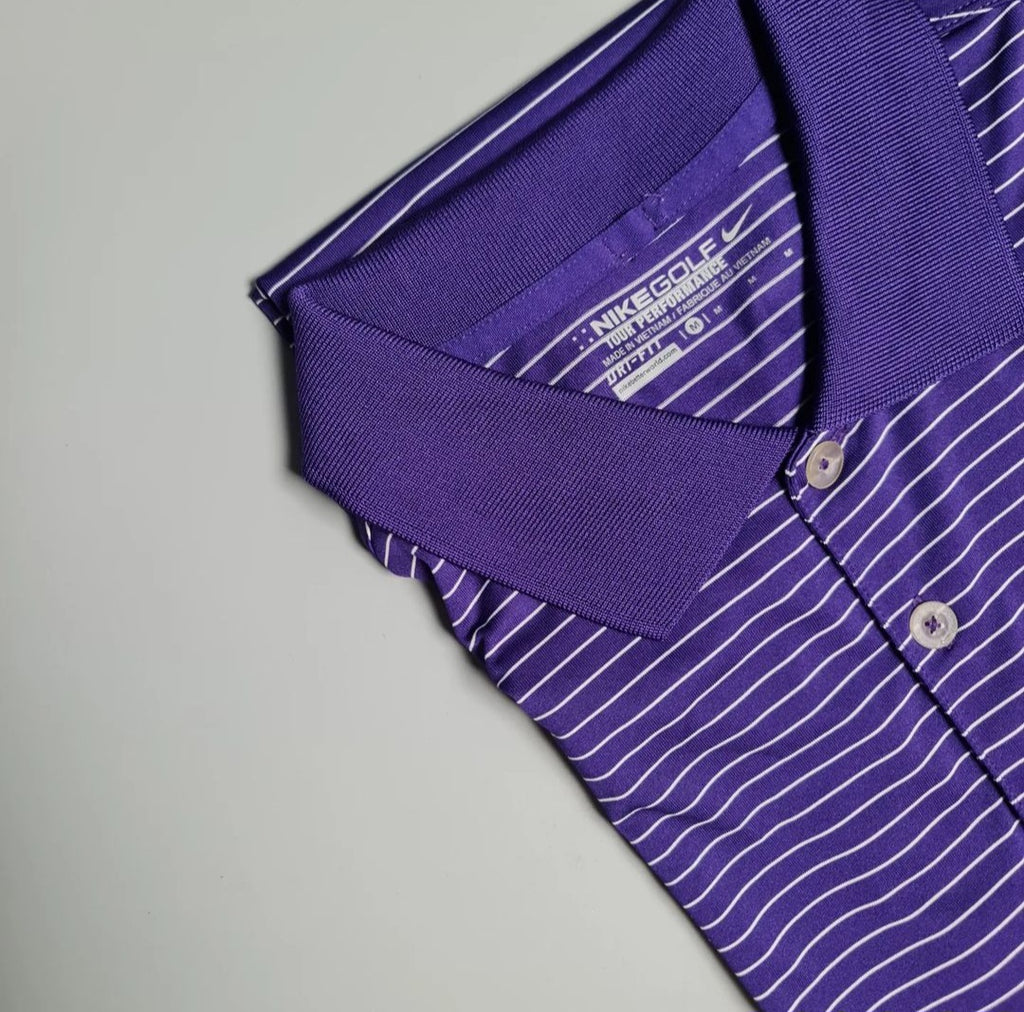 Purple Dri-fit Polo shirt - THE GREY AREA