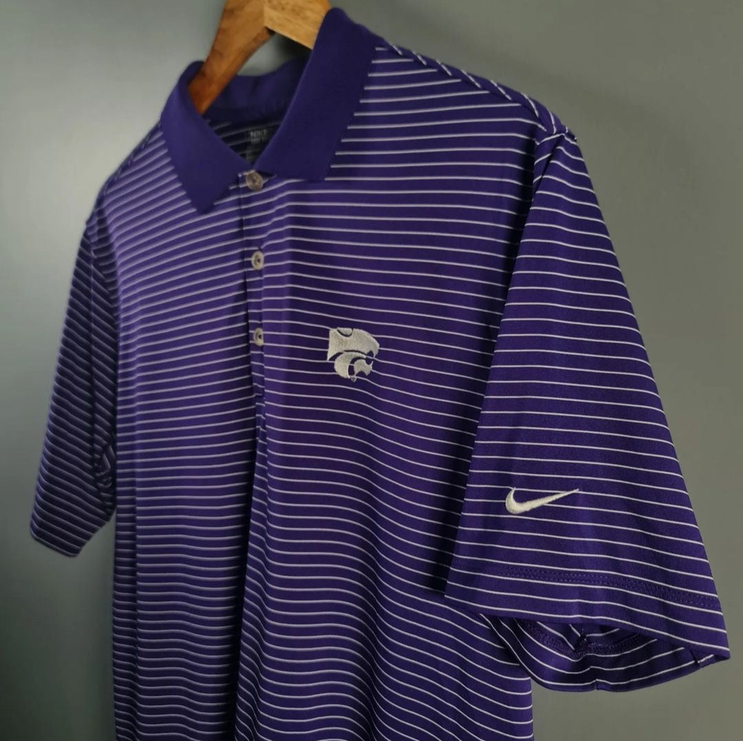 Purple Dri-fit Polo shirt - THE GREY AREA