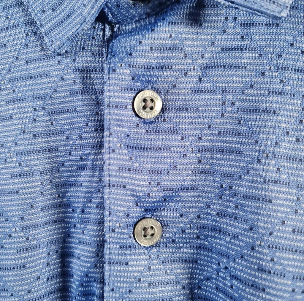 Official Blue PGA Tour Polo shirt (PGA Tour) - THE GREY AREA