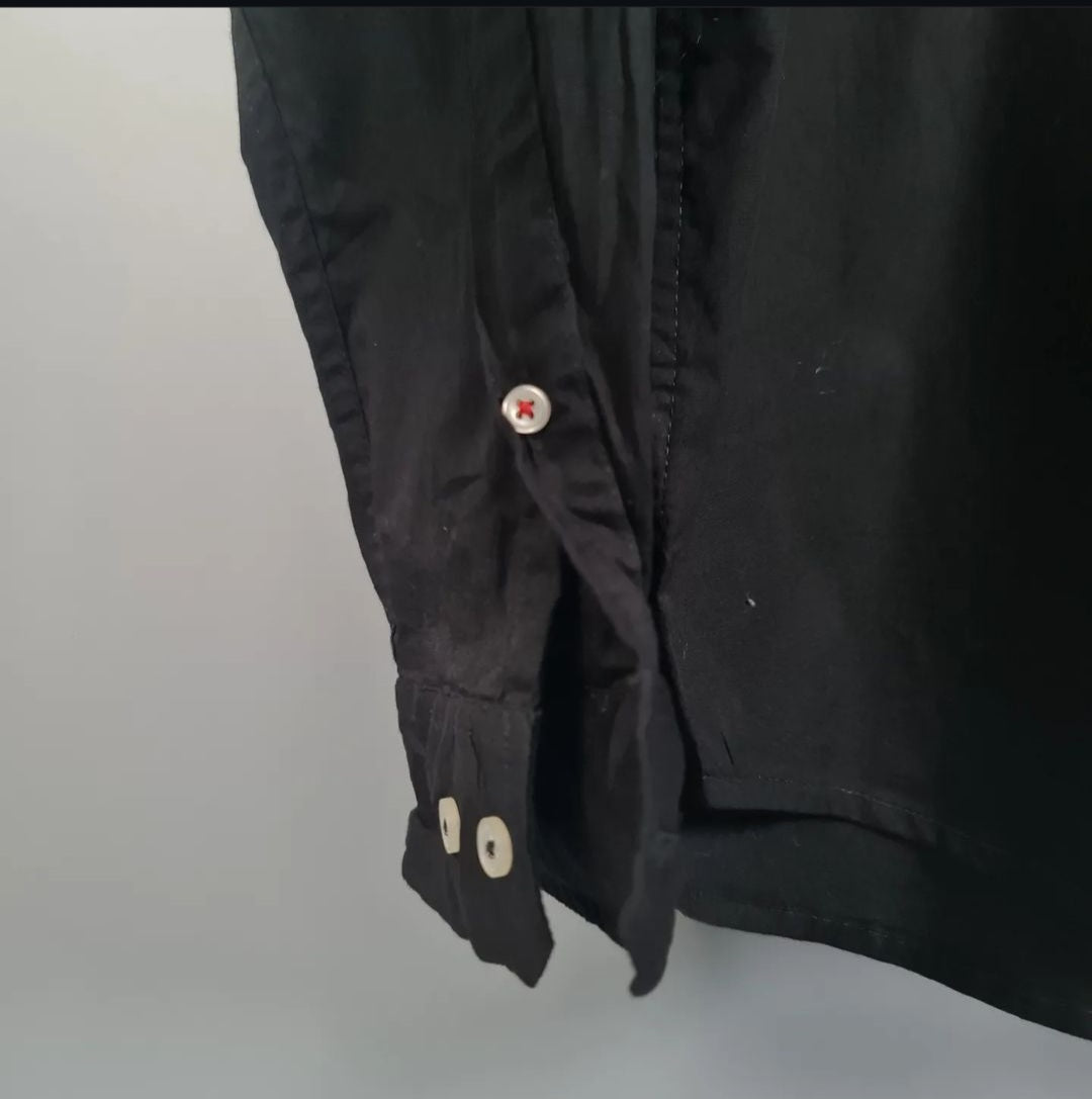 Plain Black premium Shirt (Micheal Brandon) - THE GREY AREA