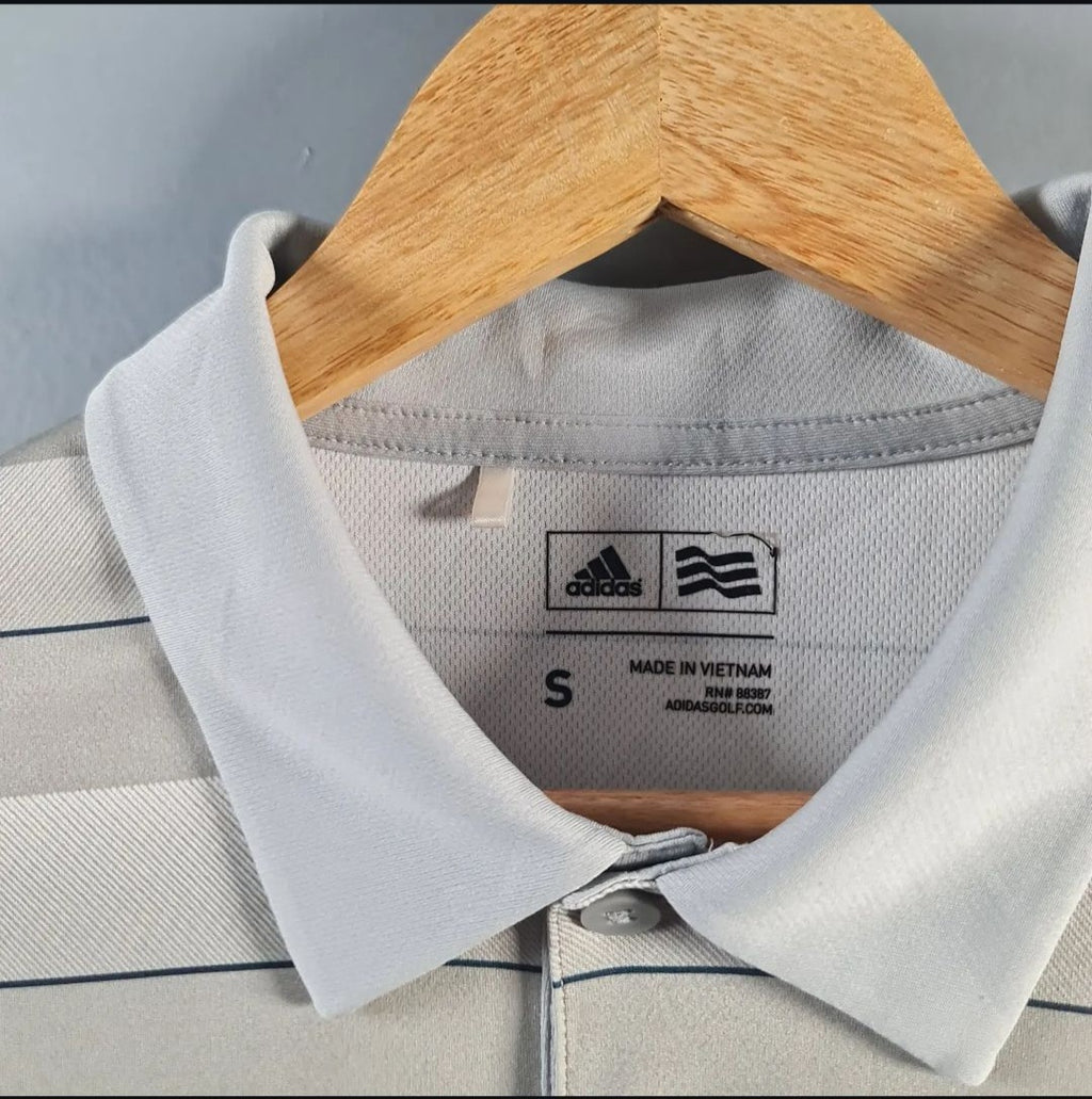 Grey/Beige Golf Polo Shirt - THE GREY AREA