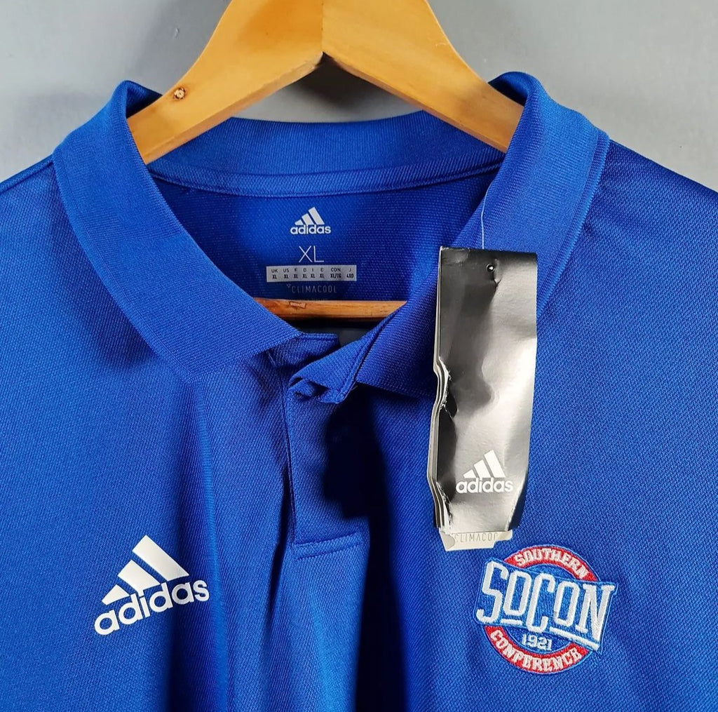 Blue Sports Polo Shirt (Adidas) - THE GREY AREA