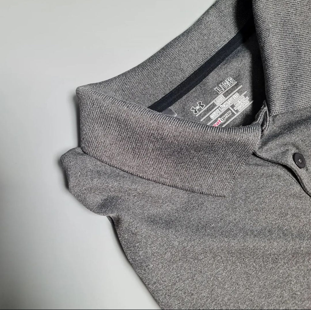 Grey Polo Shirt (UnderArmour) - THE GREY AREA