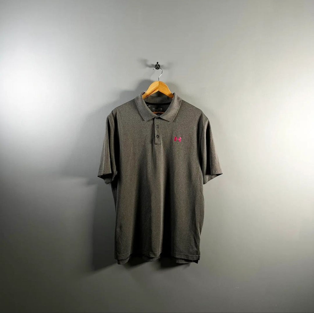 Grey Polo Shirt (UnderArmour) - THE GREY AREA