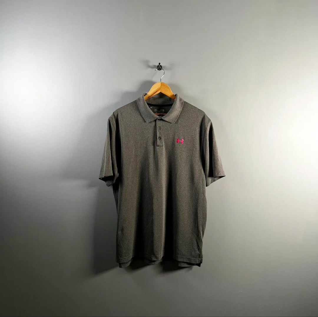 Grey Polo Shirt (UnderArmour) - THE GREY AREA