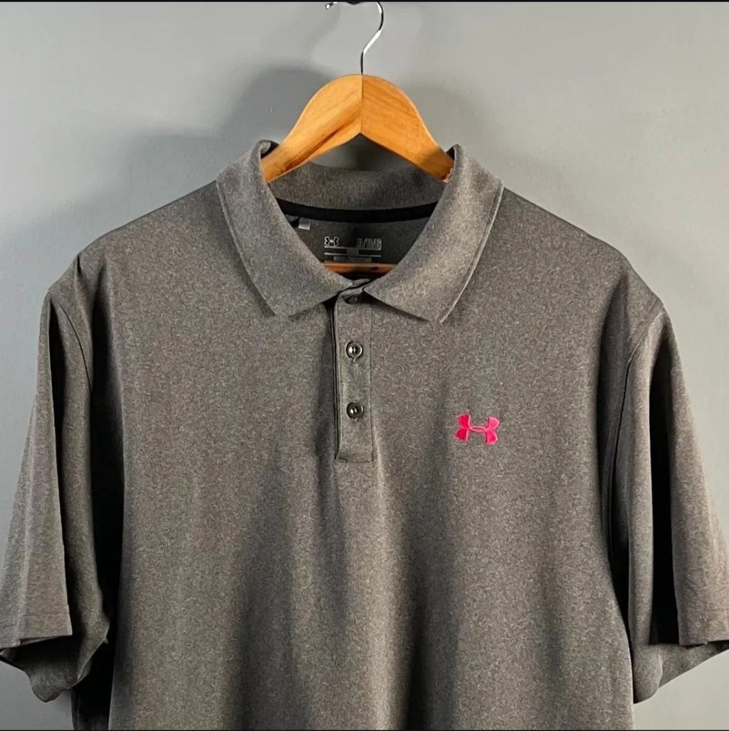 Grey Polo Shirt (UnderArmour) - THE GREY AREA