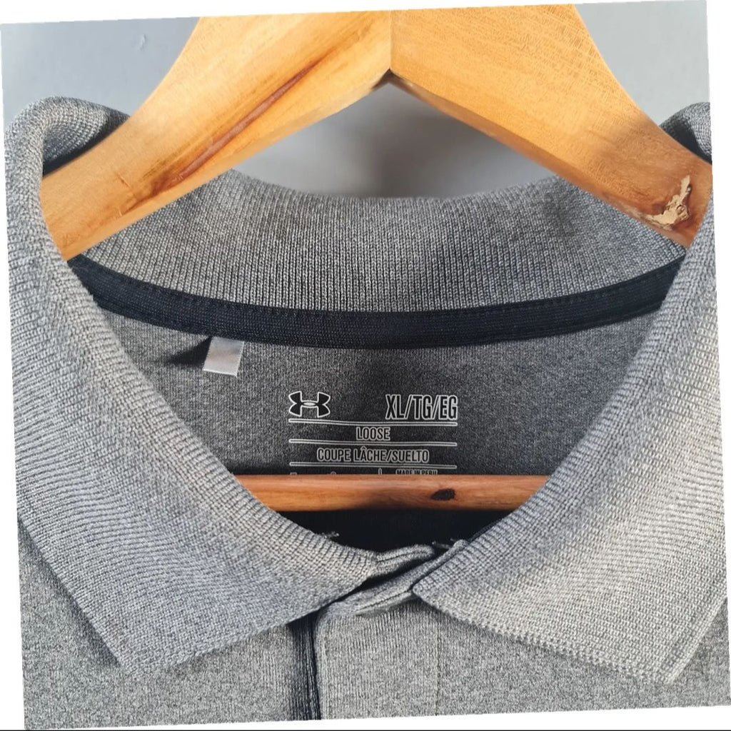 Grey Polo Shirt (UnderArmour) - THE GREY AREA