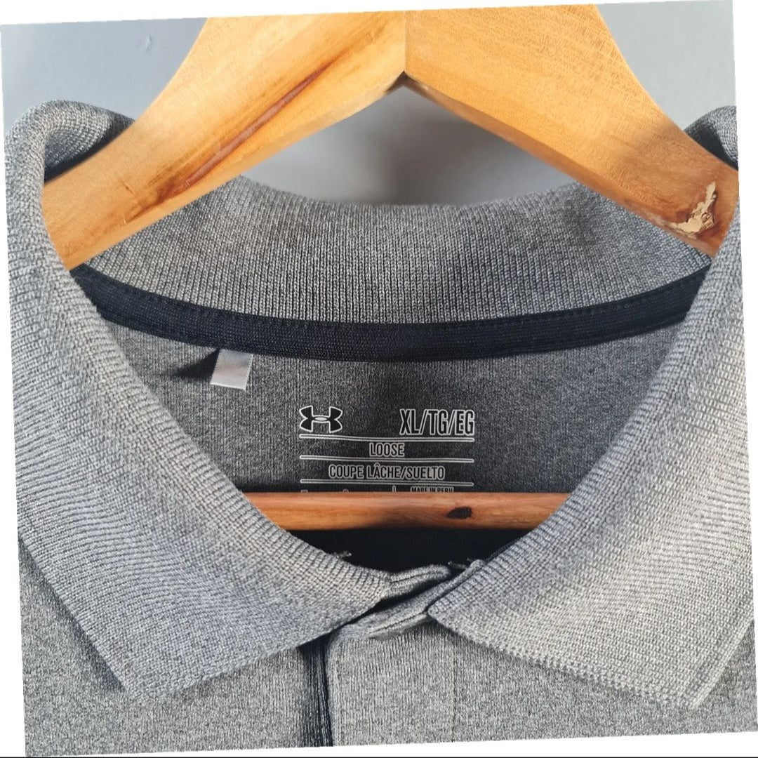Grey Polo Shirt (UnderArmour) - THE GREY AREA