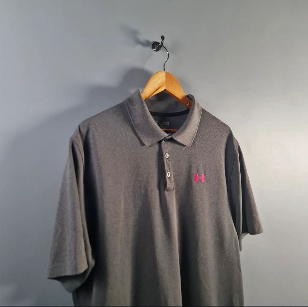 Grey Polo Shirt (UnderArmour) - THE GREY AREA