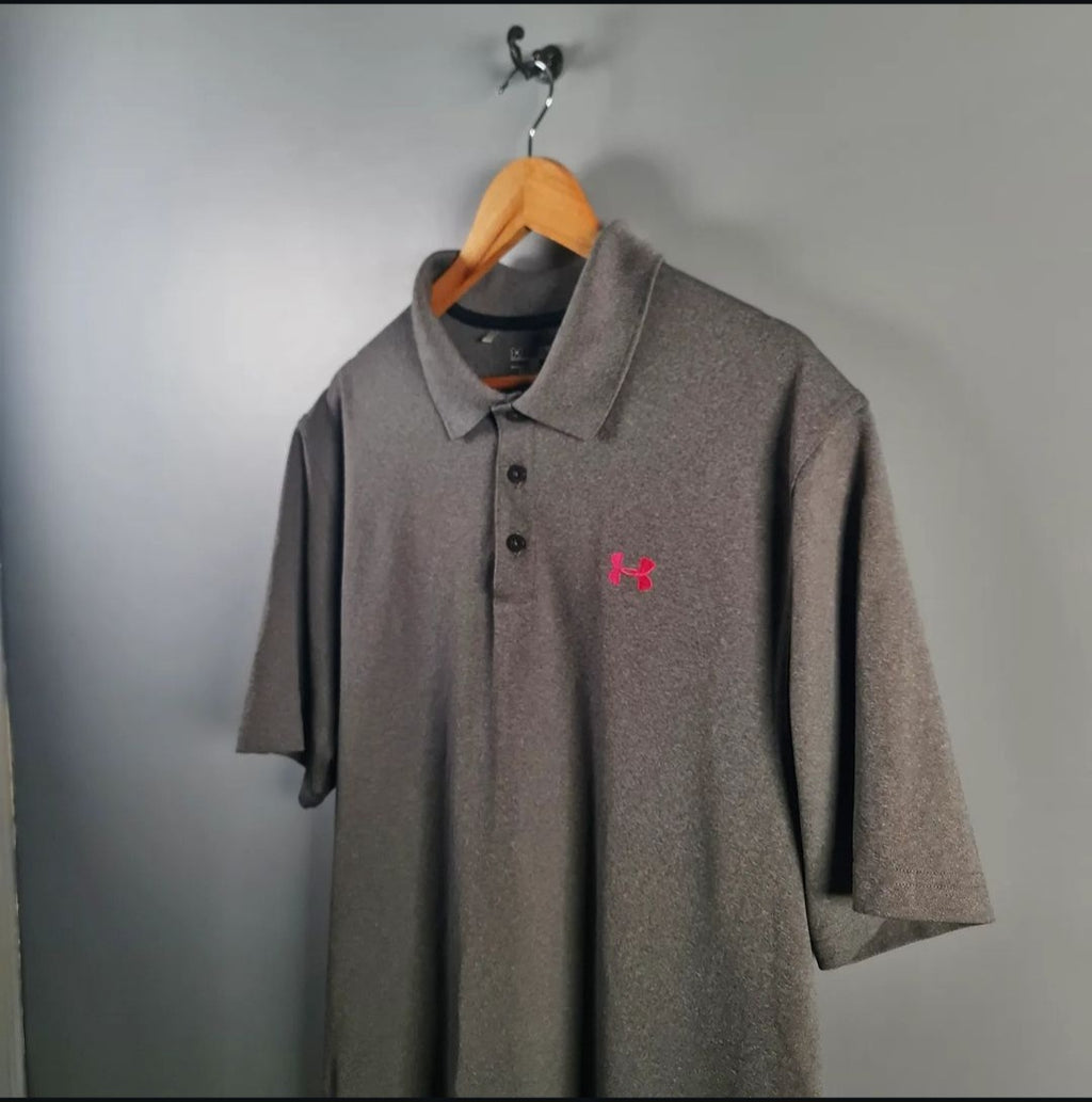 Grey Polo Shirt (UnderArmour) - THE GREY AREA