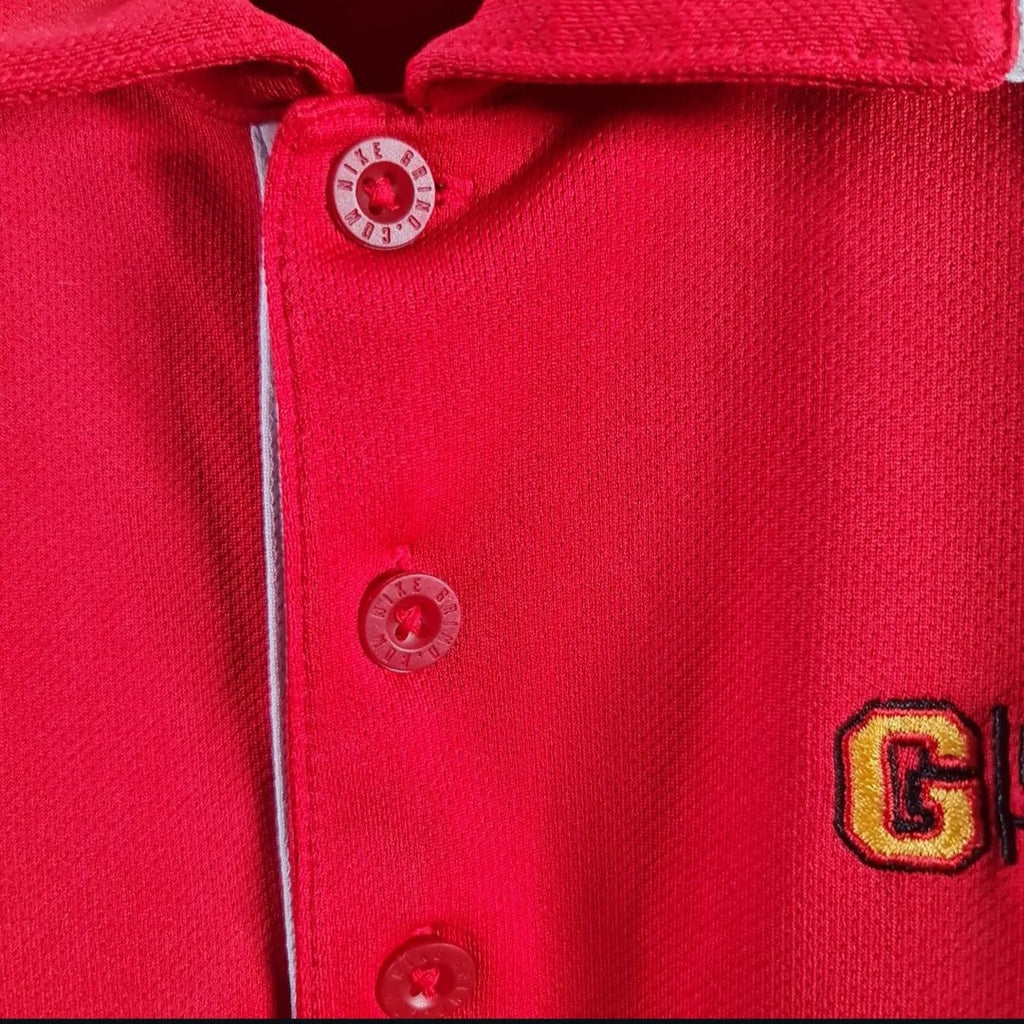 Red sports/casual dri-fit polo shirt (Nike) - THE GREY AREA