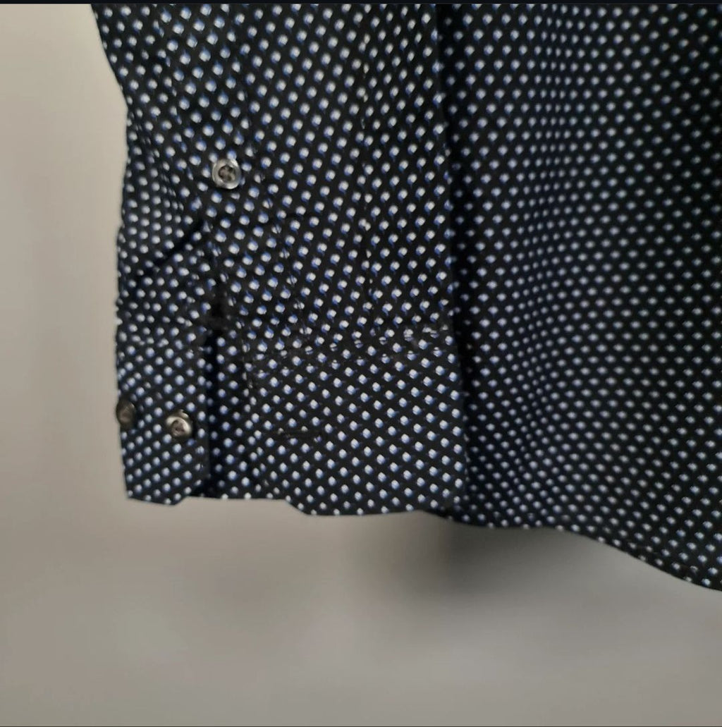 Slimfit Stretch Printed casual shirt (AXIST) - THE GREY AREA