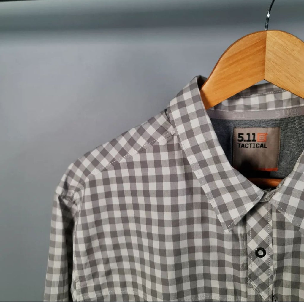 Full sleeves checkered shirt (5.11 Tactical) - THE GREY AREA
