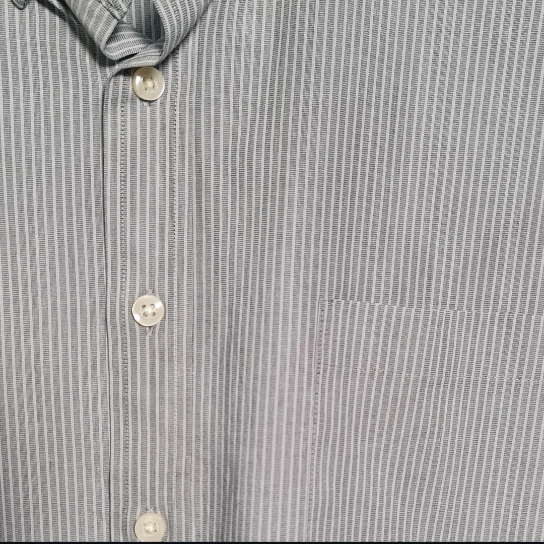 Grey and white stripes formal shirt (Goodfellow) - THE GREY AREA