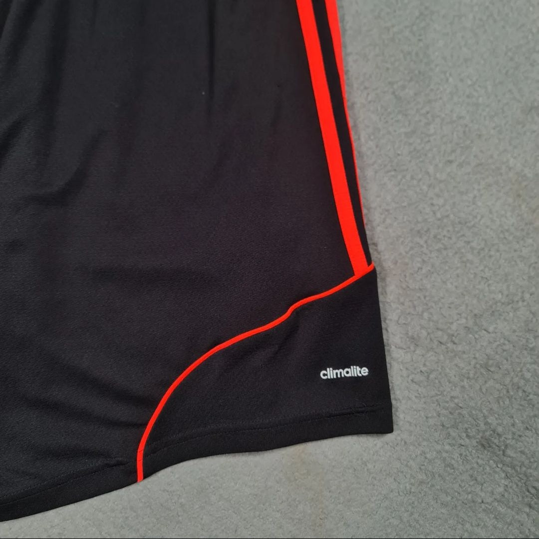 Black Climalite Sports shorts (Adidas) - THE GREY AREA