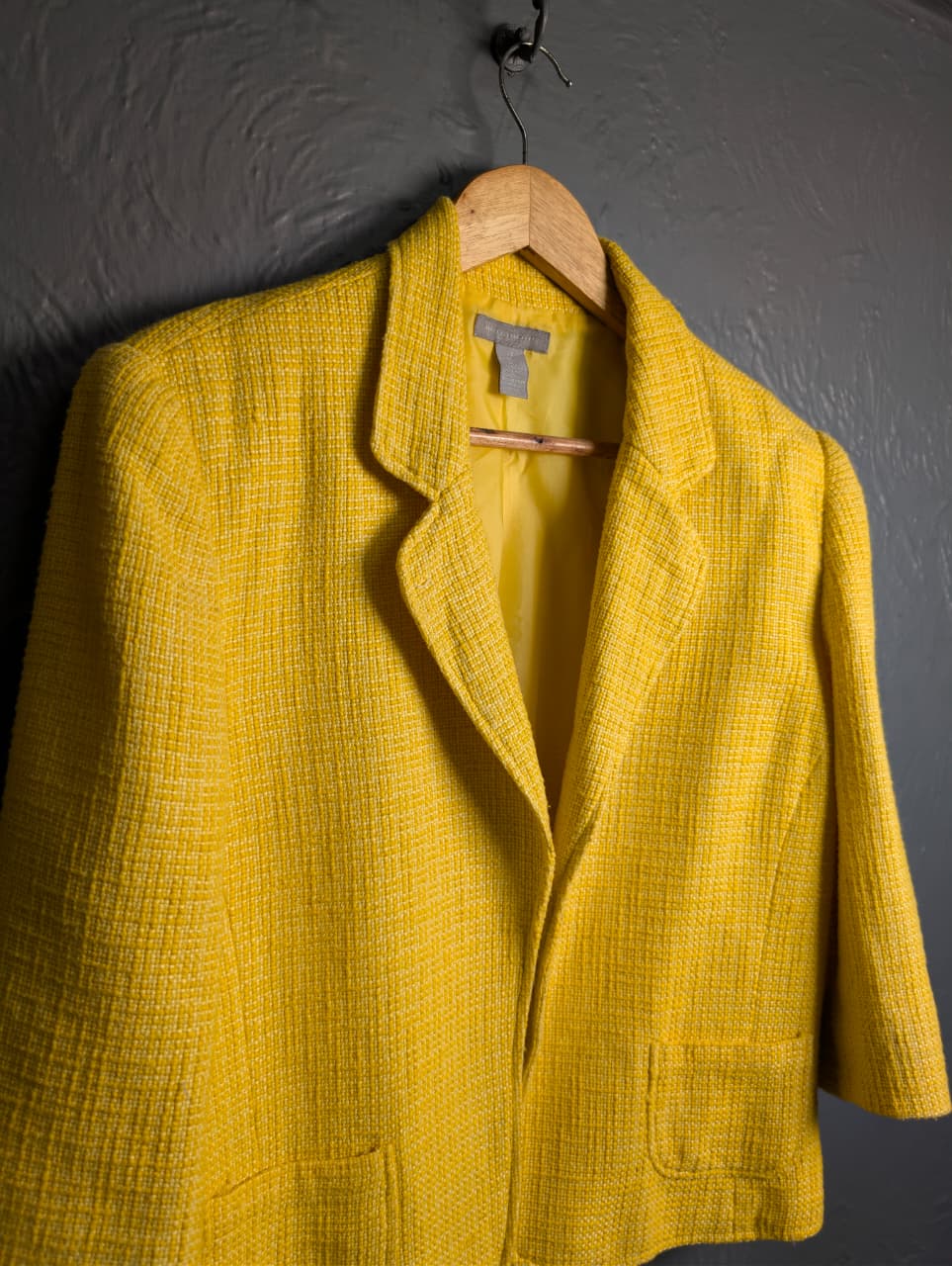 Women's Golden Yellow executive blazer by INVESTMENTS