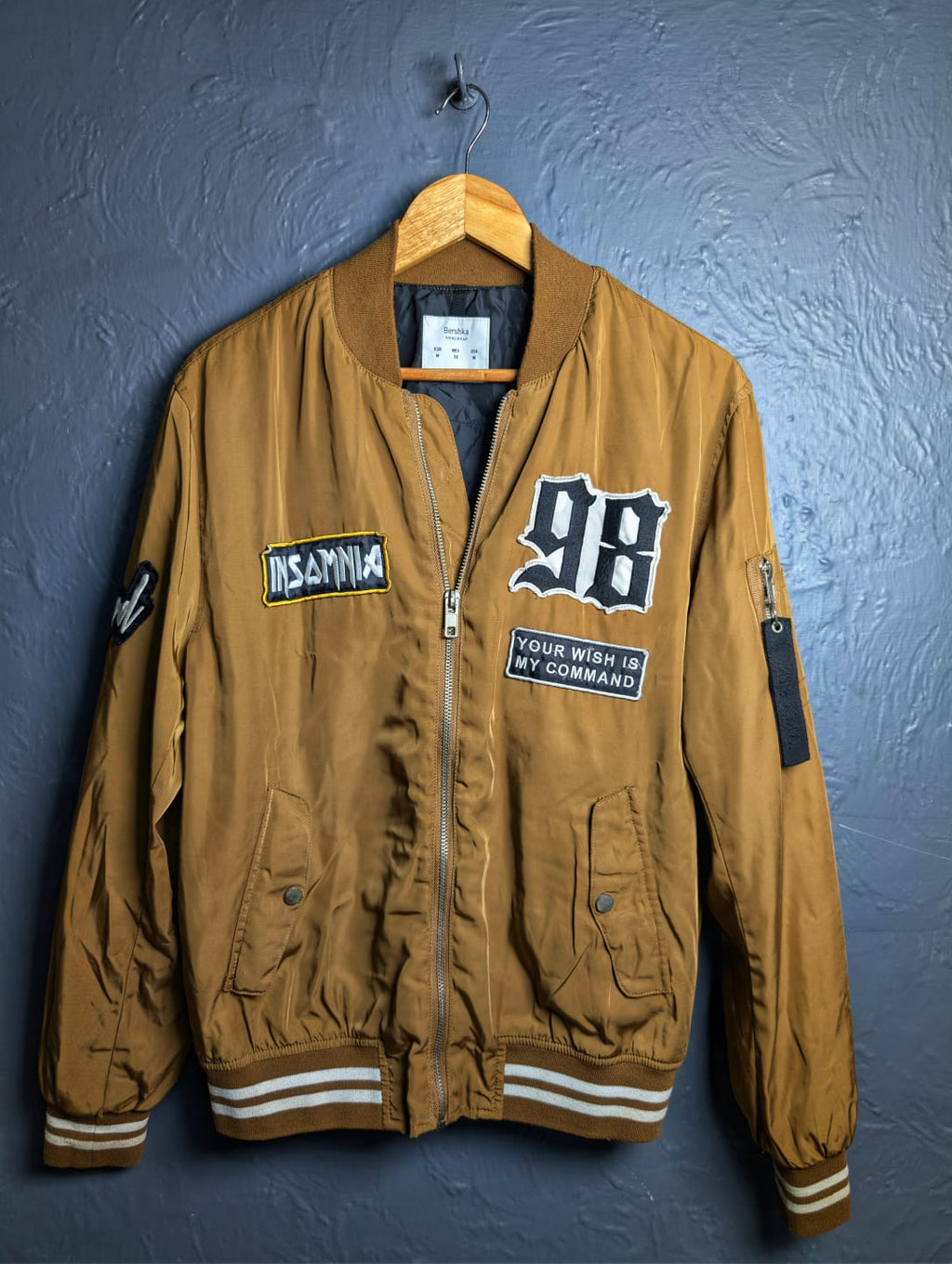 Men's Bershka MA-1 Bomber Jacket