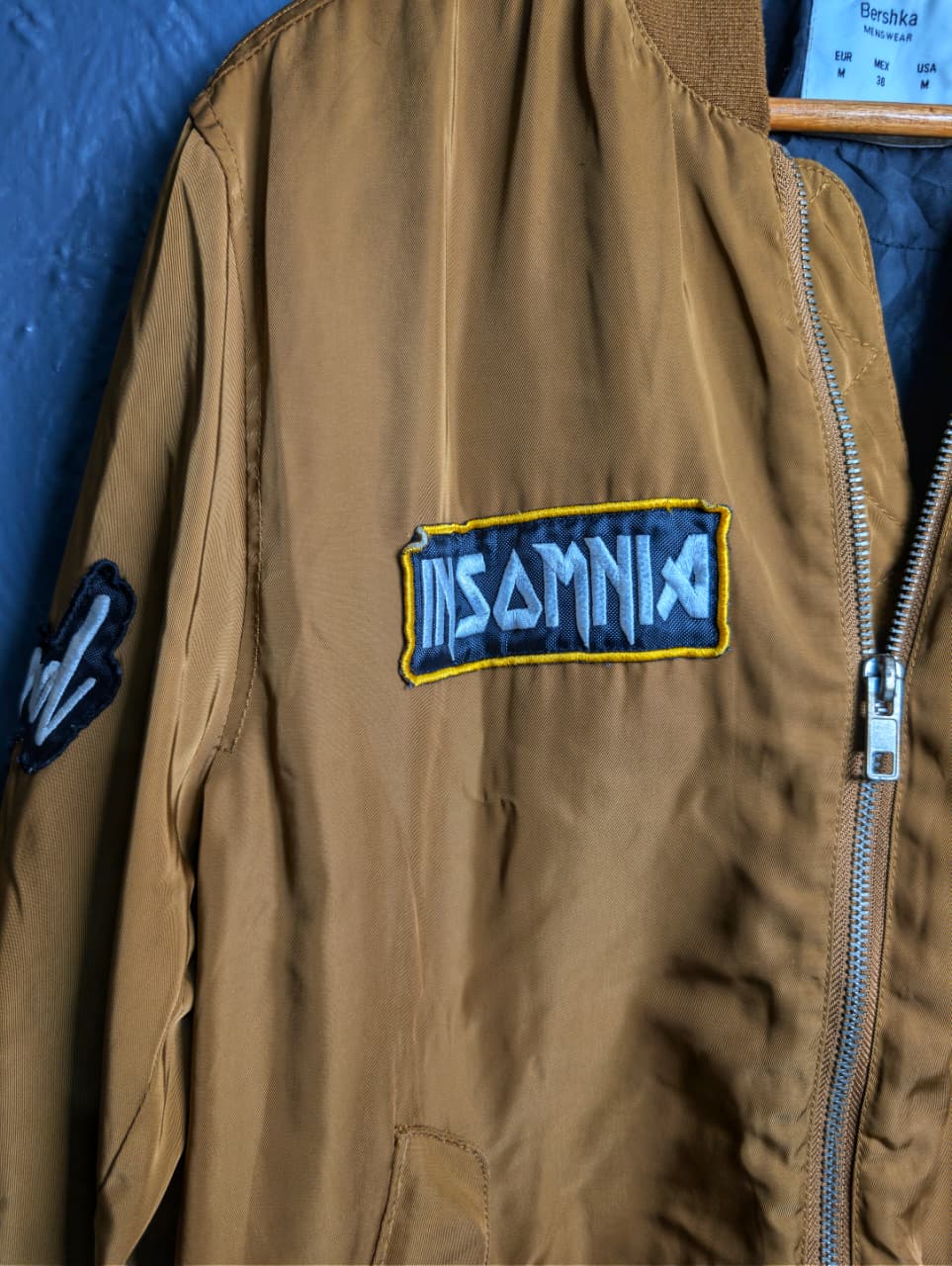 Men's Bershka MA-1 Bomber Jacket