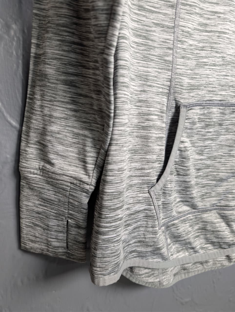 Women's cowl-neck pullover sweatshirt with hoodie by CK