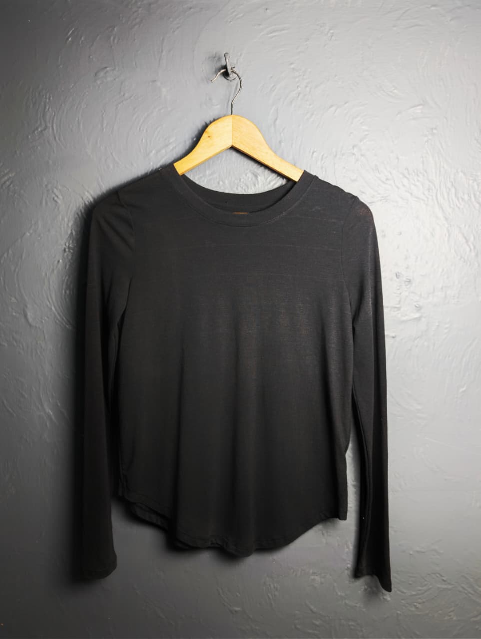 Womens' SO® Favorite Crewneck Long Sleeve Tee.