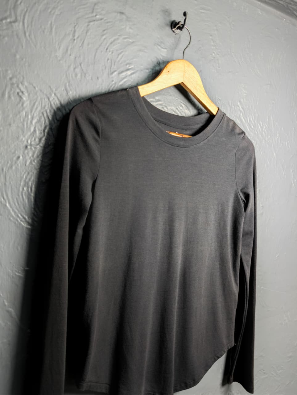 Womens' SO® Favorite Crewneck Long Sleeve Tee.