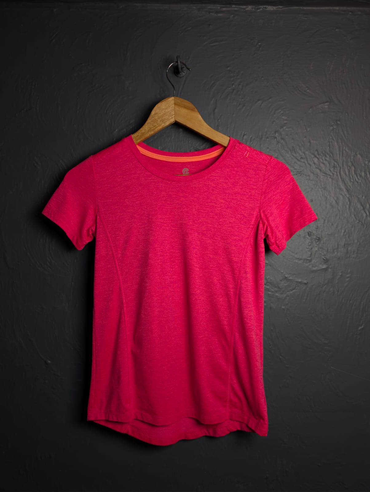 Women's Fuchsia Pink activewear tshirt by Champions C9