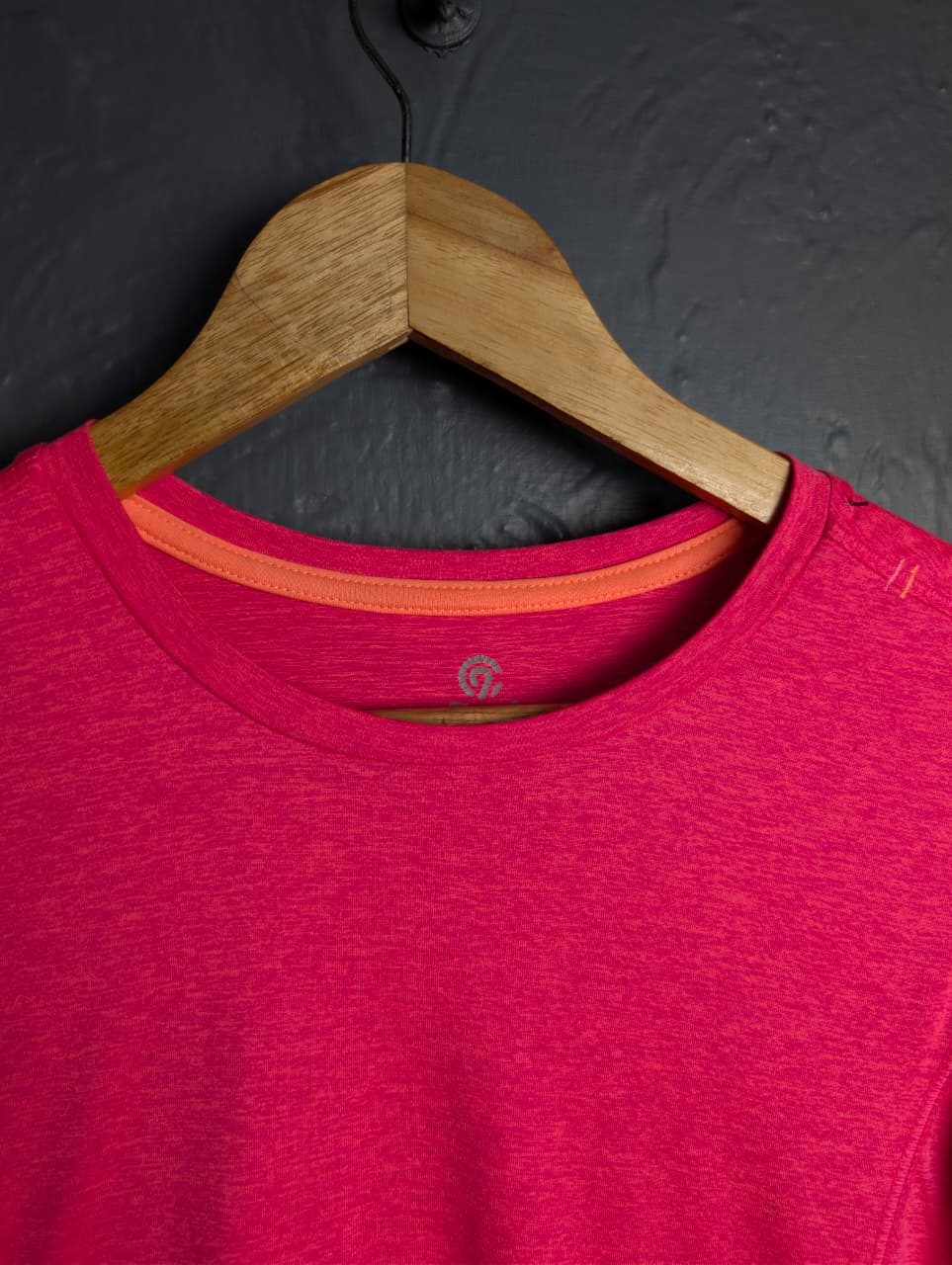Women's Fuchsia Pink activewear tshirt by Champions C9