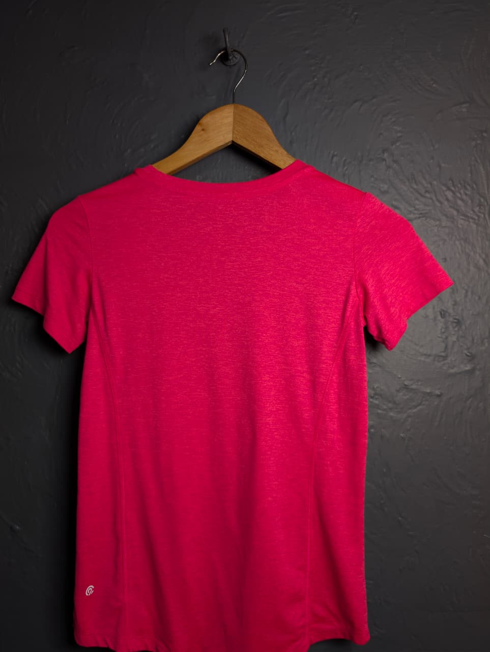 Women's Fuchsia Pink activewear tshirt by Champions C9