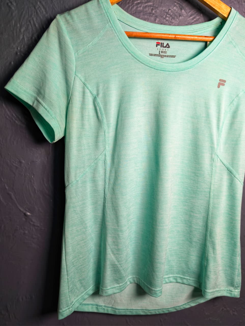 FILA SPORT Tru Dry mint green Short Sleeve Tee