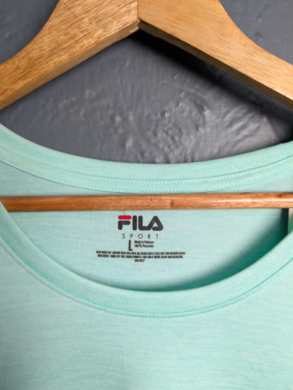 FILA SPORT Tru Dry mint green Short Sleeve Tee