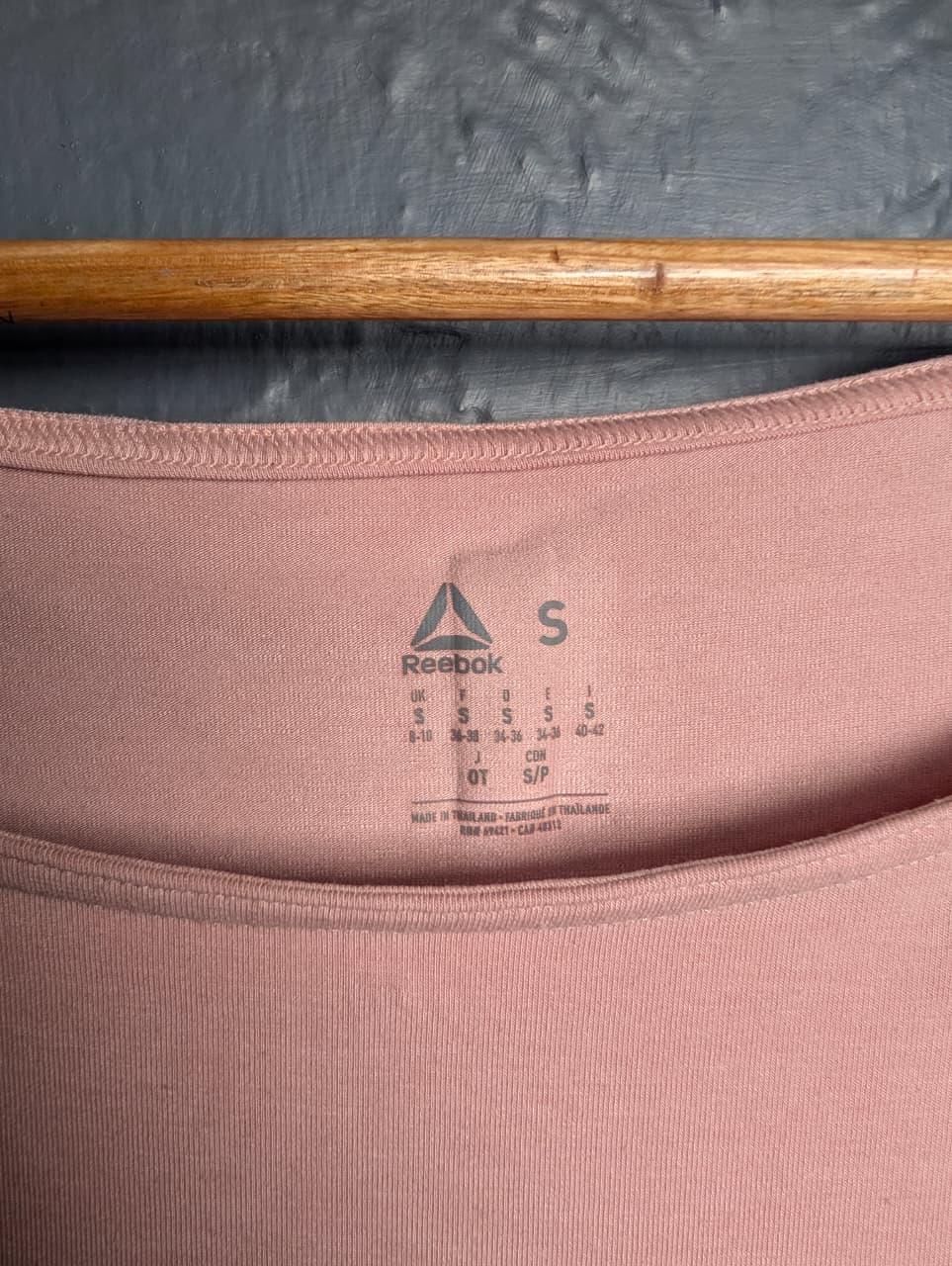 Women's Tea Pink Cinched Bungee-Hem Top by Reebok