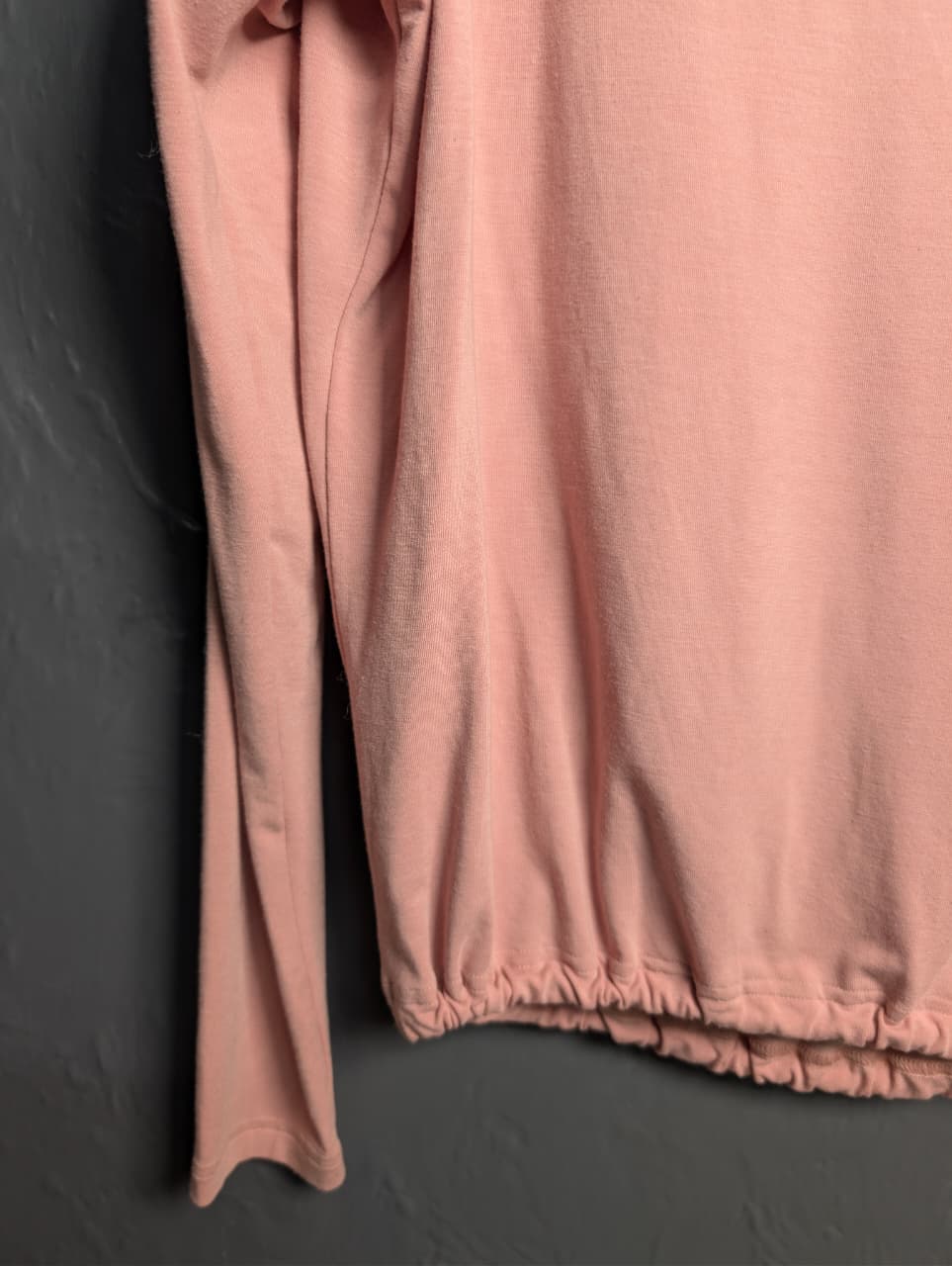 Women's Tea Pink Cinched Bungee-Hem Top by Reebok