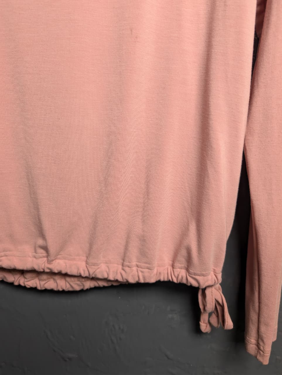 Women's Tea Pink Cinched Bungee-Hem Top by Reebok