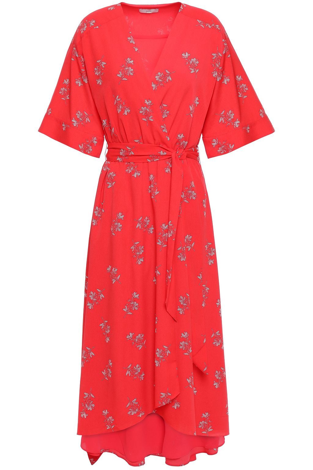 Floral belted Wrap Dress (One Clothing) - THE GREY AREA